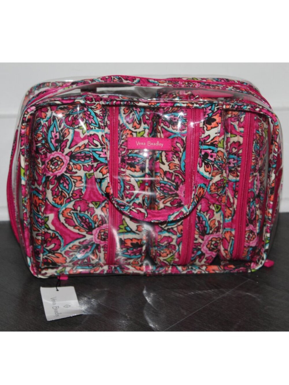 Vera Bradley 4pc Cosmetic Organizer (Sunburst Floral)